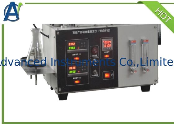 Tube Furnace Method Sulfur Content Analyzer for Petroleum Products, Complies with ASTM D1551 & GB/T 387