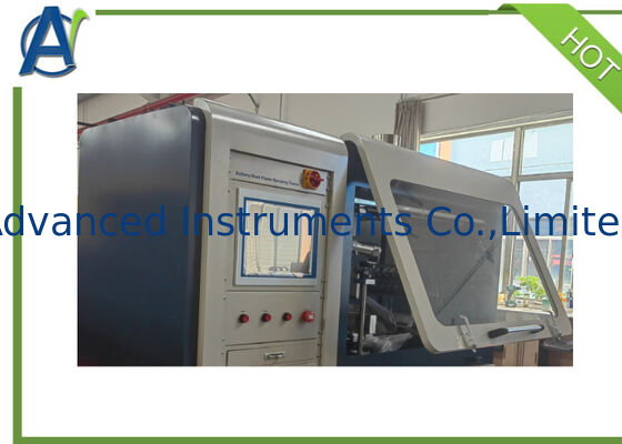 Battery Shell Flame Spraying Tester by UL 2596 Torch and Grit (TaG) Method