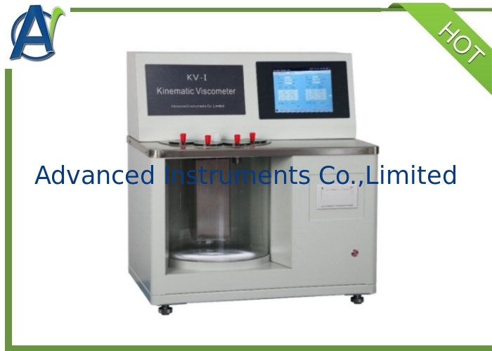 ASTM D445 Automatic Calculation Kinematic Viscosity Tester with Built-in Printer for Petroleum Products