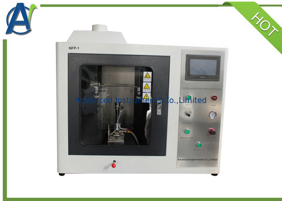NFPA 701 Máy kiểm tra tính dễ cháy để truyền lửa cho thiết bị dệt và phim