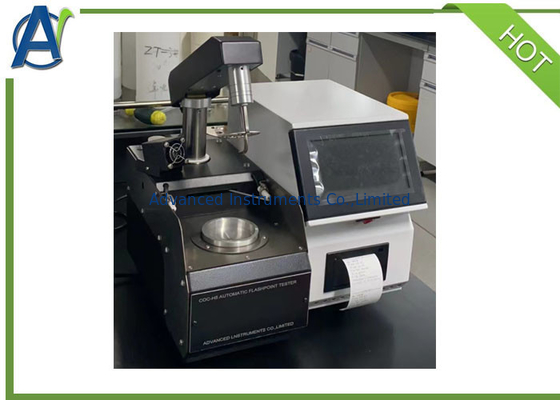 ASTM D92 Máy phân tích điểm chớp cháy cốc hở Cleveland hoàn toàn tự động