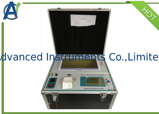 Bộ thử nghiệm BDV cường độ điện môi dầu cách điện theo tiêu chuẩn IEC 60156