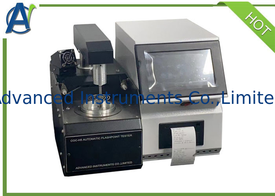 ASTM D92 Máy kiểm tra điểm phát sáng đầy đủ tự động Cleveland Open Cup với màn hình LCD