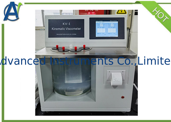 ASTM D445 Máy đo độ nhớt động học tự động để kiểm tra dầu nhớt