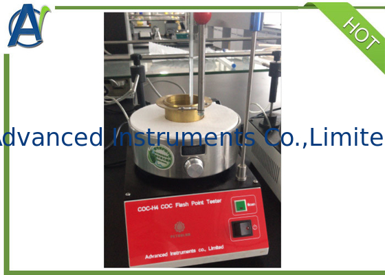 Best Seller ASTM D92 Cleveland Open Cup Flash Point Test Instrument cho dầu bôi trơn