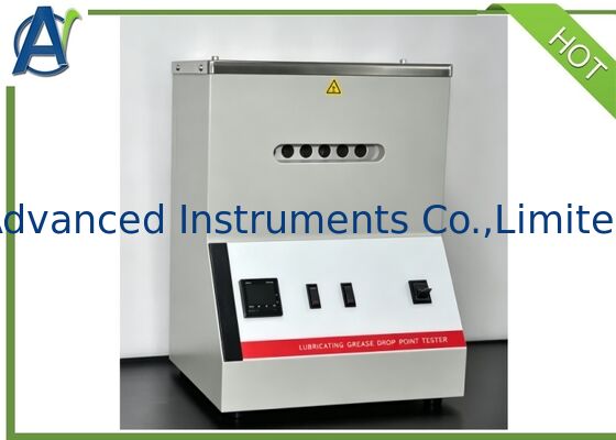 Thiết bị đo điểm chảy của mỡ ASTM D2265 ISO6299 Dải nhiệt độ rộng Máy đo điểm chảy của mỡ