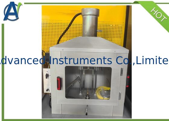 Thiết bị thử nghiệm khả năng bắt lửa của vật liệu xây dựng ISO 11925-2 Máy thử nguồn lửa đơn
