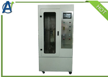 Máy kiểm tra cáp lan truyền ngọn lửa dọc tự động với tủ hút