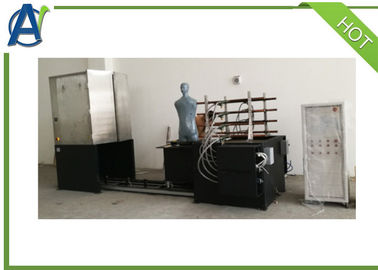 EN 137 Thiết bị kiểm tra tính dễ cháy cho thiết bị thở không khí Mặt nạ toàn mặt