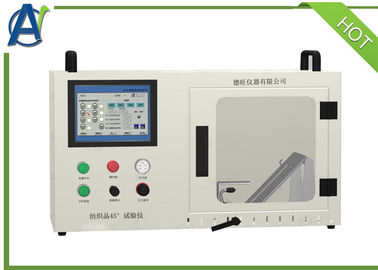 NFPA 702 45 ° Thiết bị kiểm tra tính dễ cháy của trang phục mặc CA TB 117