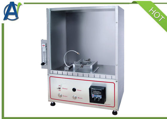 Vải chăn bằng thép không gỉ Máy kiểm tra tính dễ cháy theo tiêu chuẩn ASTM D4151