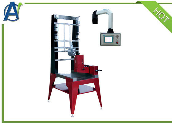 ISO 6941 Máy đo ngọn lửa thẳng đứng VFT cho vải dệt có màn hình LCD