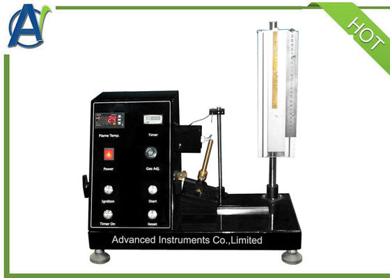 ASTM D3014A Máy kiểm tra khả năng cháy dọc cho nhựa di động nhiệt cứng