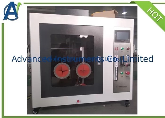 ISO 1210 Máy đo ngọn lửa ngang / dọc cho vật liệu polyme IEC 60707