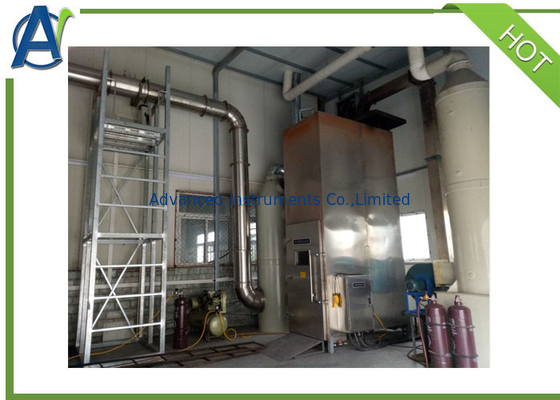 Thiết bị đốt cháy theo chiều dọc lan truyền ngọn lửa để kiểm tra sự tỏa nhiệt của cáp đi kèm