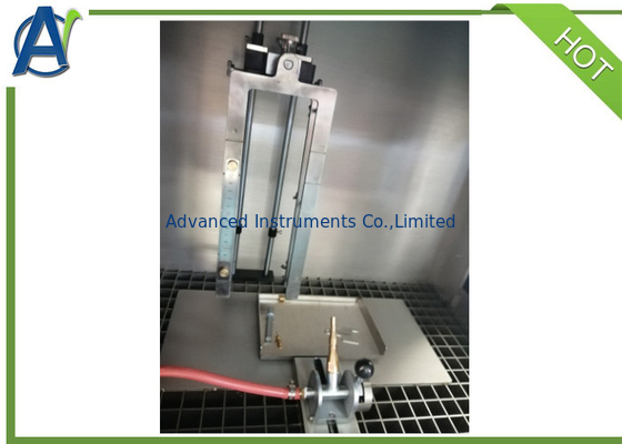 Kiểm tra nguồn lửa đơn Thiết bị kiểm tra tính dễ cháy EN ISO 11925-2 và DIN 53438
